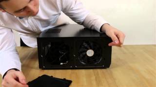 SilverStone Grandia GD10 FullATX HTPC Case Video Review Hal Thompson [upl. by Aphrodite]