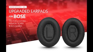 remium Ear Pad Replacement for Bose Headphones EarpadsClassic Black [upl. by Aelam]