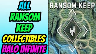 All Ransom Keep Collectibles  Halo Infinite [upl. by Leckie]