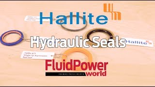 A look at the complex wide variety of hydraulic seals from Hallite [upl. by Llenrahs]