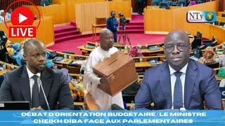 Débat dorientation budgétaire  Le Ministre Cheikh Diba face aux parlementaires [upl. by Snyder]