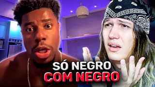 MILITANTES NEGROS A FAVOR DA PUREZA RACIAL REACT [upl. by Atilem903]