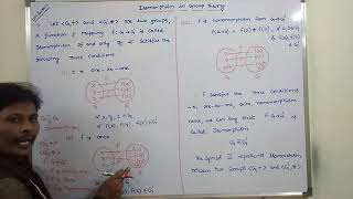 GROUP ISOMORPHISM  ISOMORPHISM IN GROUP THEORY  ISOMORPHISM BETWEEN GROUPS  GROUP THEORY  DMS [upl. by Rochell]