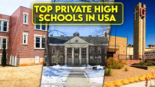 20 Best Private High Schools in USA [upl. by Gonagle]