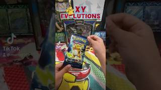 Opening a XY Evolutions booster pack ✨ [upl. by Laicram166]