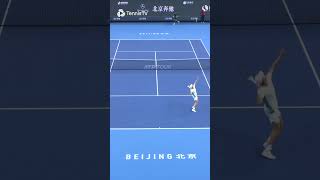 CRAZY Sinner amp Alcaraz Tennis Point in Beijing [upl. by Notsag801]