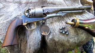 Loading the 1860 Army Revolver [upl. by Buchheim724]