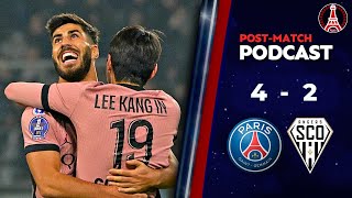 PSG 42 Angers • Ligue 1 POST MATCH PODCAST amp PLAYER RATINGS [upl. by Asiaj]