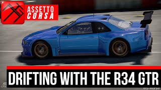 Assetto Corsa R34 Drifting [upl. by Nibuz]