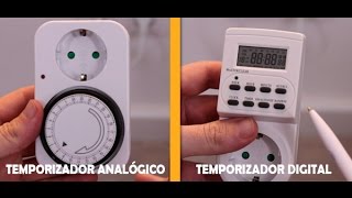 Aprende a programar un Temporizador Digital y un Temporizador Analógico [upl. by Zurek]