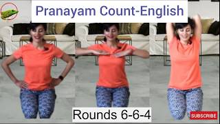 Pranayam Count English [upl. by Sydalg]