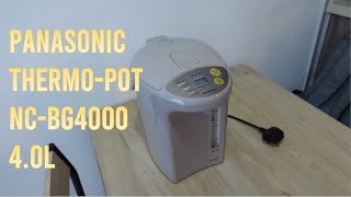 UNBOXING Panasonic Thermo Pot NCBG4000 40L Beige [upl. by Octave609]