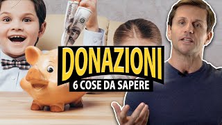 6 cose da sapere sulla donazione  avv Angelo Greco [upl. by Angadresma]