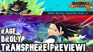 OFFICIAL RAGE BROLY PREVIEW AND BREAKDOWN Dragon Ball The Breakers Season 4 [upl. by Gunter800]