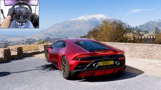 1400HP Lamborghini Huracán EVO  Forza Horizon 5  Thrustmaster TX gameplay [upl. by Aihsetan555]