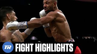 Kell Brook Highlight Reel KO of Amir Khan Ends Rivalry in 6th Round  FIGHT HIGHLIGHTS [upl. by Emalee874]