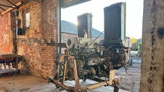 HUGE LEYLAND 2 STROKE L60 ENGINE [upl. by Calesta]