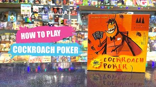 How to Play Cockroach Poker  Board Game Rules amp Instructions [upl. by Fujio]