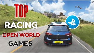 Top 10 PS4 Open World Racing Games 2022 [upl. by Suivatal]