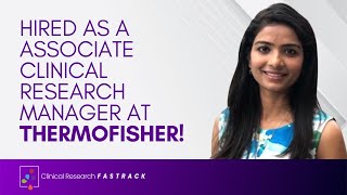 Dharti was hired as a Associate Clinical Research Manager at Thermofisher [upl. by Anai]