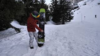 Test snowboard k2 Alchemist 2021 [upl. by Irol]