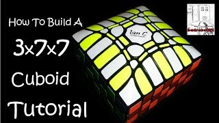 YOU CAN BUILD THIS 3x7x7 Cuboid  TUTORIAL [upl. by Llerrut]