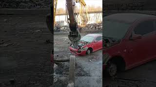 Dismantling of scrapped vehicles [upl. by Anallij]