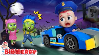 Police Chase Zombies  Funny Police Song For Kids  Bibiberry Nursery Rhymes amp Kids Songs [upl. by Alenoel]