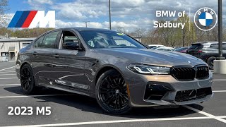 2023 BMW M5 Competition Alvite Grey  Last of the F90  Video Walkaround [upl. by Finbur205]