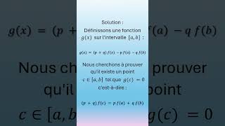 Démonstration Mathématique Exercice 75  Trouver un Point Spécifique sur un Intervalle TVI [upl. by Umeko]