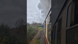 75069 stomping up eardington bank train steamengine steamlocomotive britishrailway [upl. by Croom730]