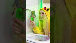 What ELSE will she find in the TOILET 🤯 Funny video funny [upl. by Aizek]