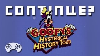 Goofys Hysterical History Tour Sega Genesis  Continue [upl. by Bibbye]