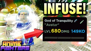 You NEED To Get NEW Divine INFUSED In Anime Fighters [upl. by Demona]