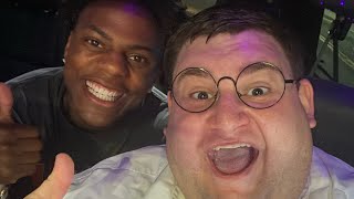 The Real Life Peter Griffin is live with ishowspeed in NYC [upl. by Enirhtac96]