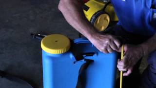 How to Assemble amp Use a 20Litre Backpack Weed Sprayer [upl. by Ayot]