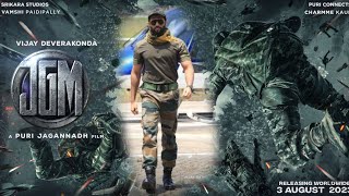 JANAGANAMANA Movie First Look Motion TEASER  Vijay Deverakonda Puri Jagannadh  Mana TFI [upl. by Ecinehs]