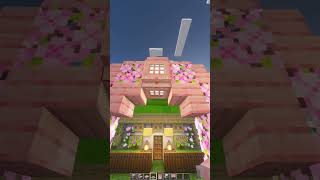 🌸 cherry blossom archway  Minecraft 120  1201 [upl. by Rehpatsirhc]