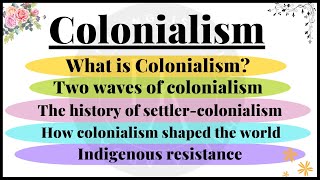 SubColonialismWhat Is ColonialismHistory of Colonialism Waves of Colonialism in HindiUrdu [upl. by Aurelia]