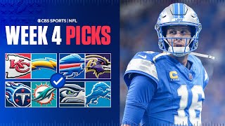 NFL Predictions and Best Bets For EVERY Week 4 Game Seahawks at Lions amp MORE [upl. by Mellman]