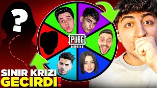 ÇARKI ÇEVİR ÇIKAN YOUTUBERI GHOSTLA SİNİR KRİZİ GEÇİRDİ 🤬  PUBG Mobile [upl. by Martell]