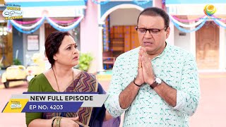 FULL EPISODE 4203 Bhide ko Aaya Bura Sapna Taarak Mehta Ka Ooltah Chashmah  तारक मेहता [upl. by Naharba]