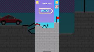 Draw bridge puzzle game level 1963 gaming drawing Shorts [upl. by Piper454]