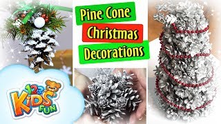 Pine Cone Christmas Decorations [upl. by Htomit579]