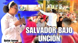 EX SATANISTA BELÉN TORRES DERRIBANDO FORTALEZA DE DEMONIOS EN EL SALVADOR 🇸🇻 [upl. by Larual]