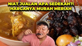 MAKAN SATE PLUS GULE KAMBING CUMA BAYAR 5 RIBU [upl. by Surtemed]