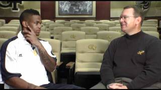 Georgia Tech Football Cornerback Louis Young Interview [upl. by Gascony]