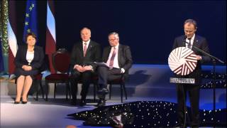 Speech at the Latvian EU Presidency Opening Ceremony [upl. by Nahn]