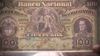 LOS BILLETES RAROS O ESPECIMEN Numismática Notafilia y Filatelia [upl. by Borries]