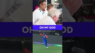 Another iconic Ian Smith call 🗣️🎤 CricketShorts YTShorts [upl. by Anileh]